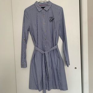TOMMY HILFIGER - Belted shirt dress